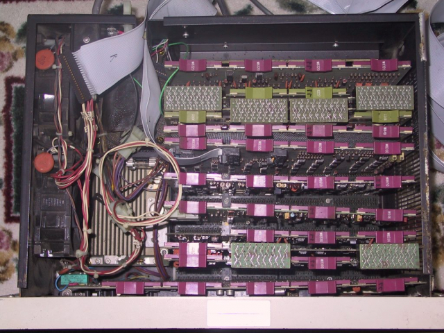 PDP-8m Internal View