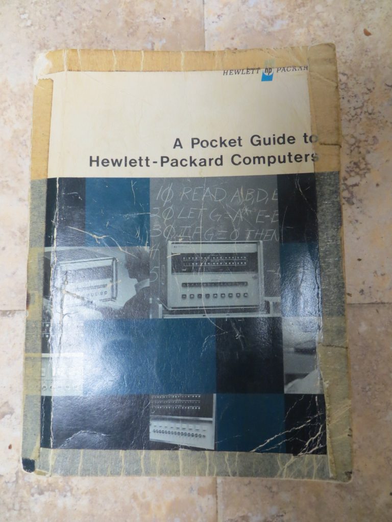 HP Minicomputer Pocket Guide