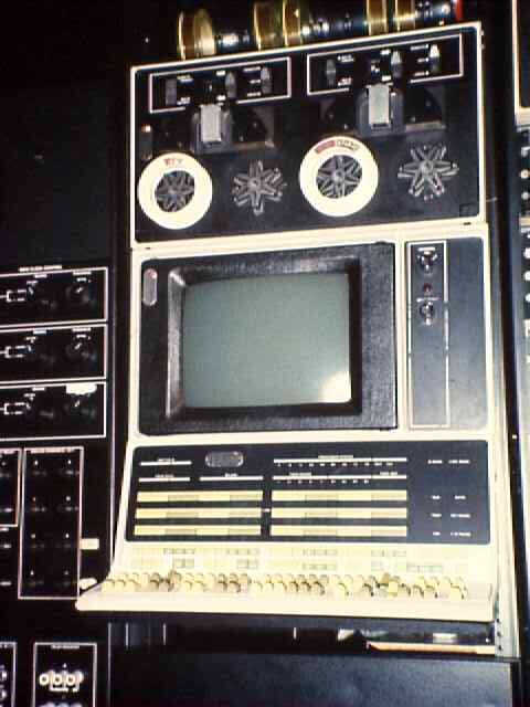 PDP-12 Console, VR14 Display and TU56 DECTape