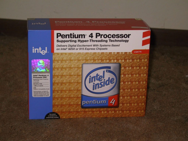 Intel Pentium 4 PC CPU