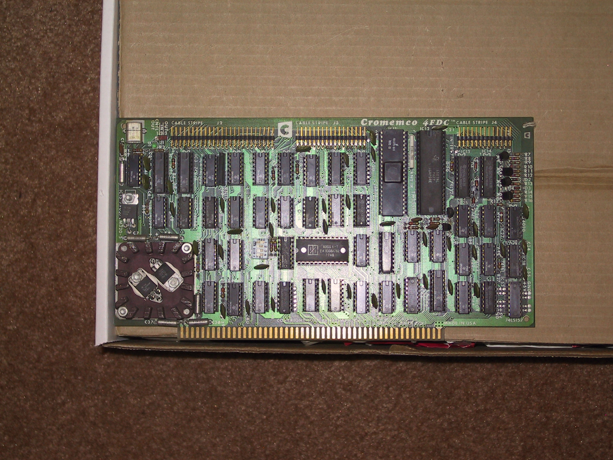 Cromemco 4FDC Floppy Controller for IMSAI 8080