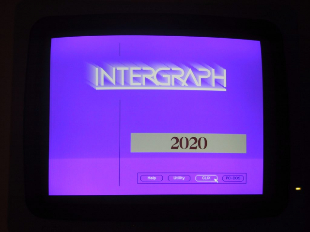 Intergraph InterPro 2020 CLIX Startup Choice Screen