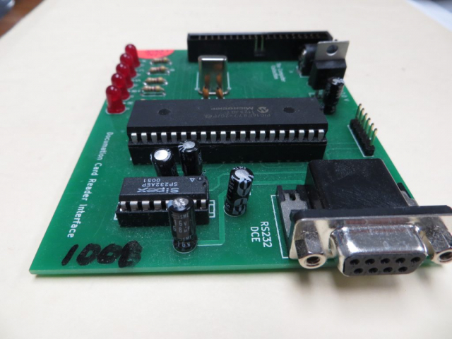 Documation Card Reader Interface RS232 Connection