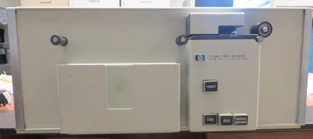 HP 2748B Front Panel